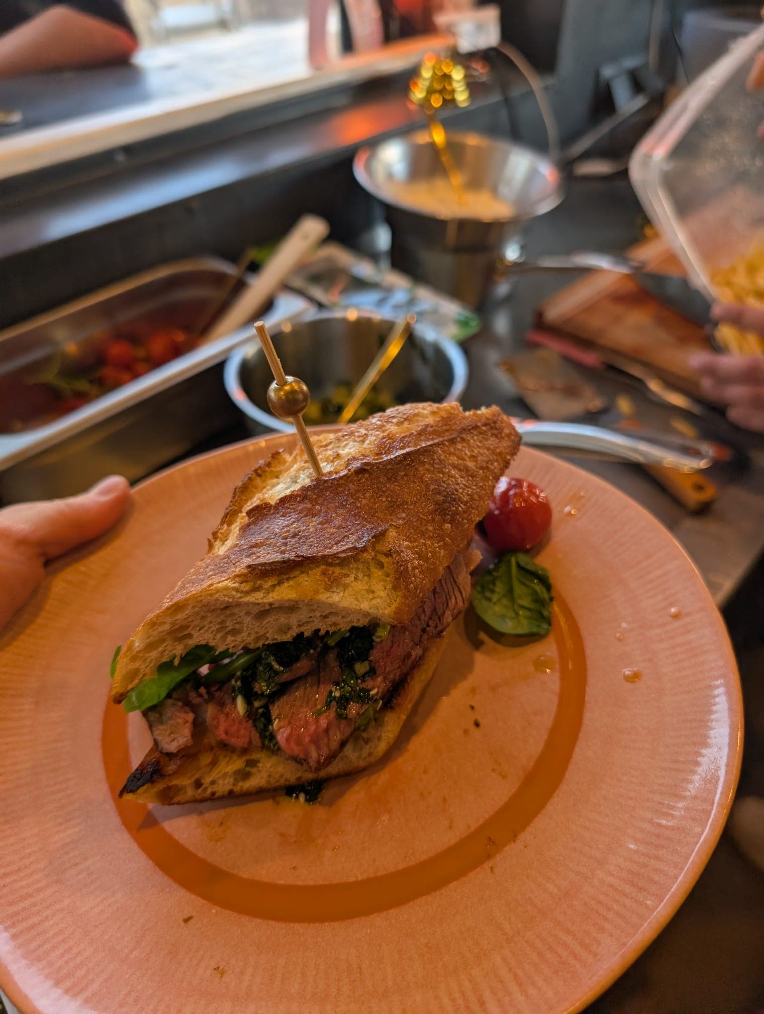 Steak-Sandwich